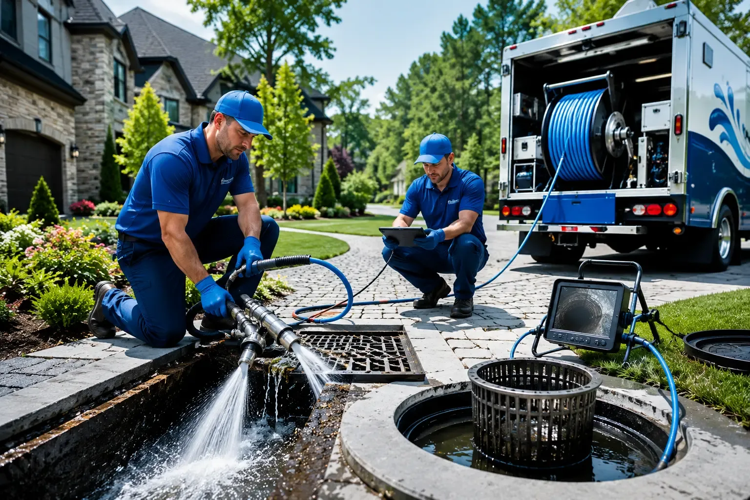 Local outdoor drain cleaning professionals in Voca, TX
