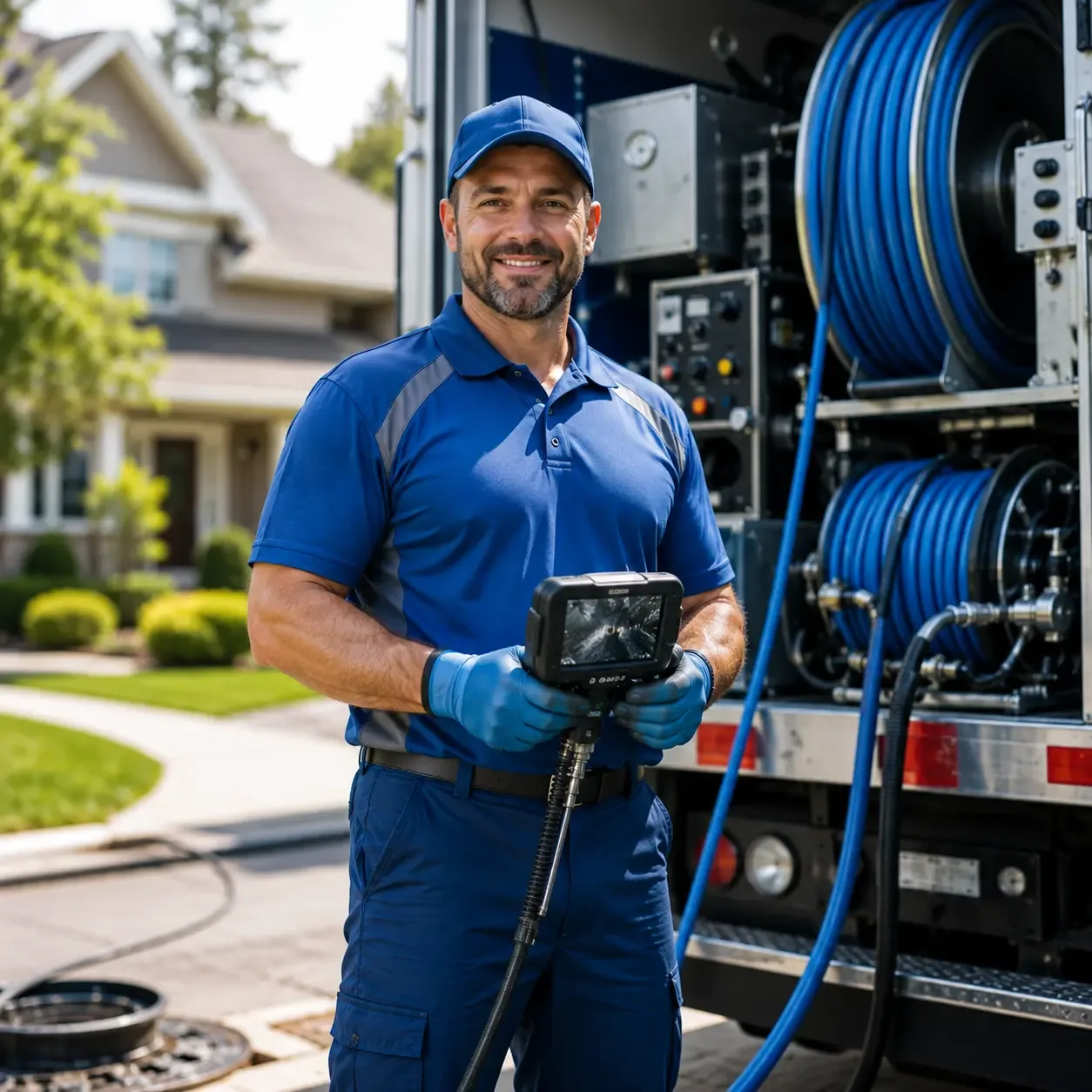 Local outdoor drain cleaning specialists in Voca, TX